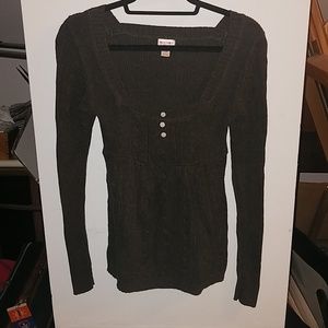 Hollister long sleeve sweater babydoll